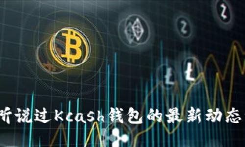 你听说过Kcash钱包的最新动态吗？