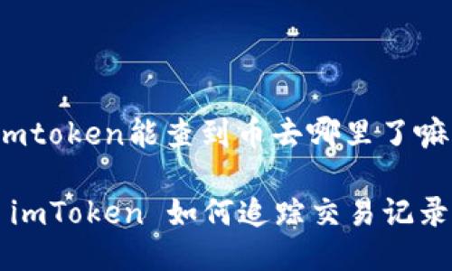 以太坊钱包imtoken能查到币去哪里了嘛

以太坊钱包 imToken 如何追踪交易记录和资金去向？